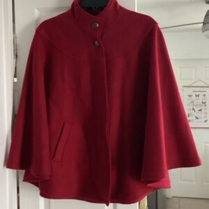 Appleseed's Classic Red Women's Poncho